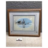 22 x 18 signed numbered P Buckley Moss picture