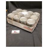 Pint size canning jars