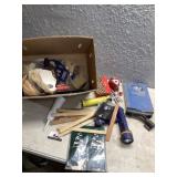 Paper paint, strainers, and miscellaneous