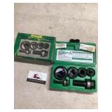 Greenlee slug, buster knockout punch set looks new