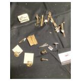 Cufflinks and tie clips