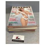 Playboy magazine January through December 1991