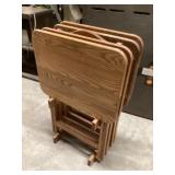 Wooden TV trays
