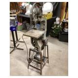 Vintage bandsaw needs motor ring help to load