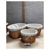 Wicker baskets
