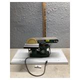 Central machinery, 4 inch belt and 6 inch disc