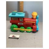 Pennsylvania railroad train plastic works as it