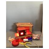 Betty Crocker easy bake oven turns on