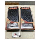 Finished metal vent covers new old stock