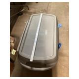 Large stair light tote on wheels