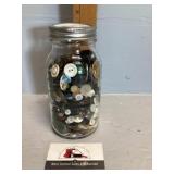 Jar of buttons