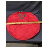 Wreath bag approximately 30 inches across