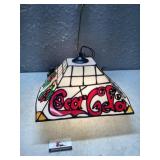Plastic Coca-Cola hanging light