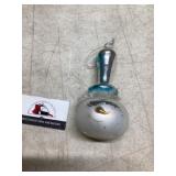 Vintage snowman Christmas tree bulb