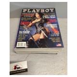 Playboy magazines, January through December 2002