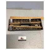 Half inch drive socket set SK industro