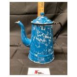 Enamel coffee pot