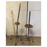 Metal stands