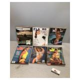 Playboy and sports illustrated magazines