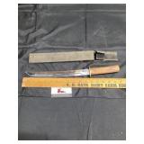 United stainless steel knife with sheath