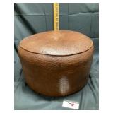 Footstool approximately 19 inches across