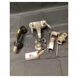 Sink faucet with parts