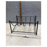 Fireplace log holder