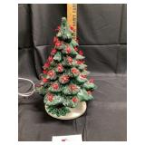 Ceramic Christmas tree works as it should