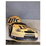 Miller light light plastic with damage