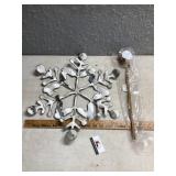 Metal snowflake