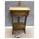 Magazine rack, end table