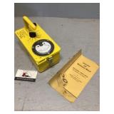 Radiological survey meter