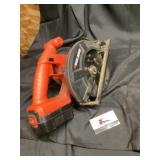 Black & Decker battery operated 18 V circular s