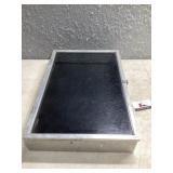 Metal display case 14 x 21