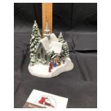 Thomas Kincaid lighted church needs batteries