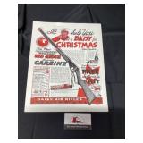 Daisy air rifles, advertising sign