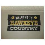 Hawkeye Country Sign