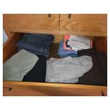 Drawers of Mens Clothes