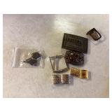 Belt buckles and misc