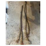 2- 8 ft chains