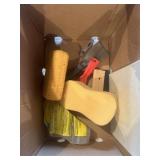 Scrapers and sponges