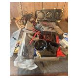 Battery tester, misc car parts
