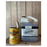 Lubricant and funnel