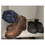 Timberland Boots and Crocks Size 8.5