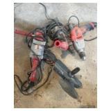 Hammer drill, sander, Milwaukee, Black and decker