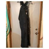 Carhartt insulated overalls  no tag, short