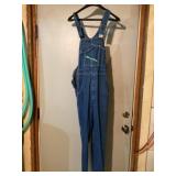 Key denim overalls  36 x 29
