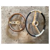 Vintage steering wheels