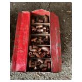 Tool box of copper fittings