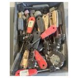 Grinder wheels, wire brushes